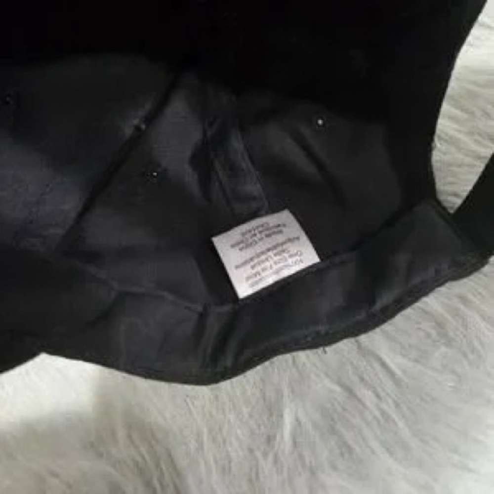 Black Logo Baseball Cap - Picture 7 of 9